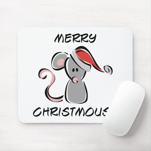 Merry Christmouse Muismat (Met muis)