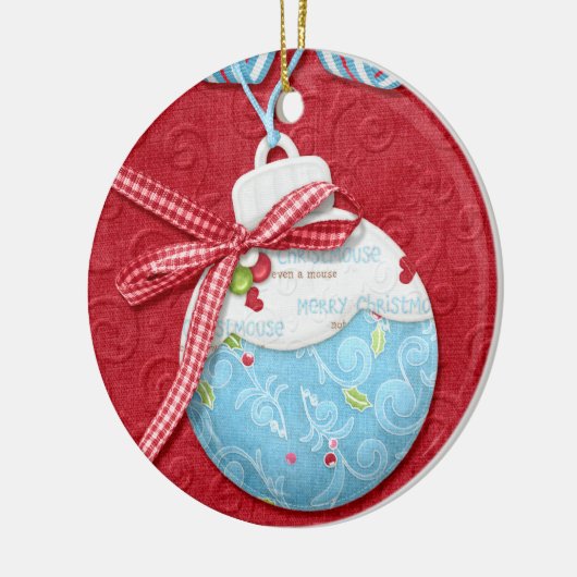 Merry Christmouse Ornament (Links)