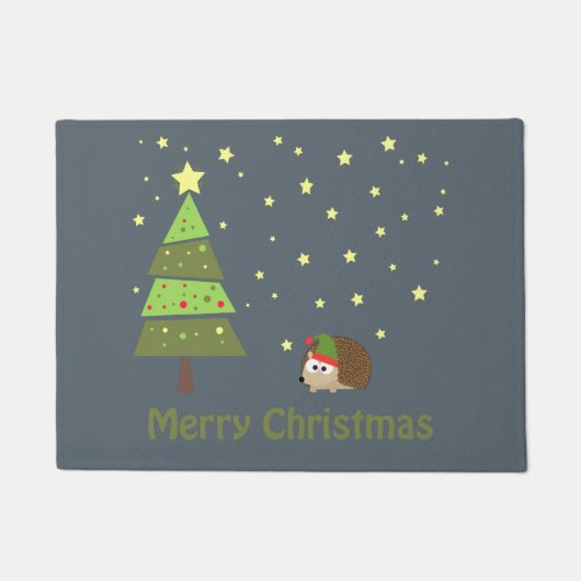 Merry Christms Hedégel Deurmat (Voorkant)