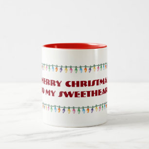 ***MERRY CHRISTMS SWEETHEART** MET LICHTE MOK
