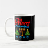 Merry Christmukkah Jewish Xmas Christmas Hanukkah  Koffiemok (Links)