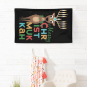 Merry Christmukkah Reindeer Spandoek (Insitu)