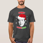 Merry Christmusk Ceramic Ornament T-shirt (Voorkant)
