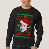 Merry Christmusk UGLY CHRISTMAS SWEATER (Voorkant)