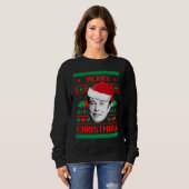 Merry Christmusk UGLY CHRISTMAS SWEATER (Voorkant volledig)