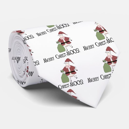 Merry Christus-MOOS Stropdas (Opgerold)
