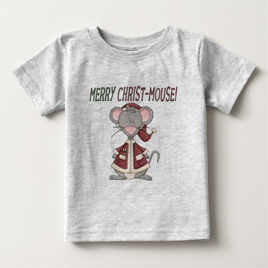 Merry Christus-Mouse T-shirts en cadeautjes (Voorkant)
