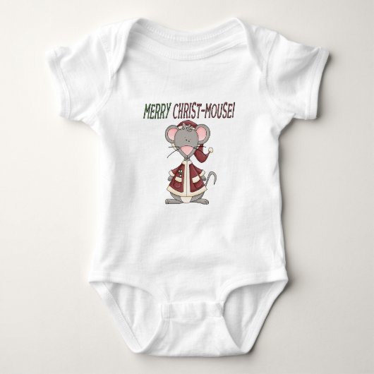 Merry Christus-Mouse T-shirts en cadeautjes (Voorkant)