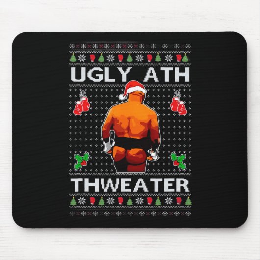 Merry Chrithmith Kith My Ath Butt Viral Fight Me Muismat (Voorkant)