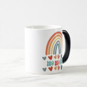 Merry chritmas hohoho magische mok (Voorkant rechts)