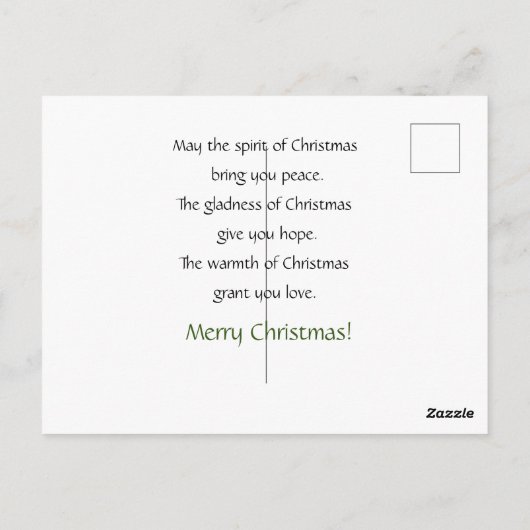  Merry Chritmas Rd Trip Briefkaart (Achterkant)