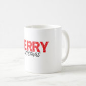 Merry Chrsitmas Koffiemok (Voorkant rechts)