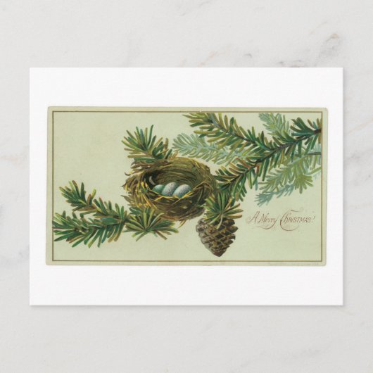 Merry Chrsitmas  Wenskaart Feestdagenkaart (Voorkant)