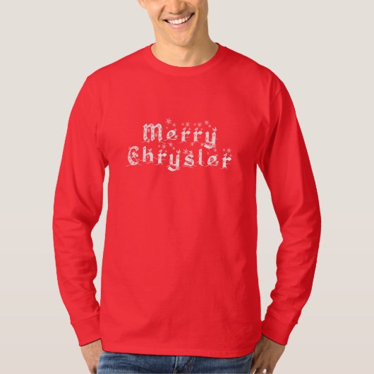Merry Chrysler - grappige vakantie Vine meme T-shirt (Voorkant)