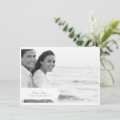 Merry Classic Holiday-fotokaart Feestdagenkaart (Staand voorkant)