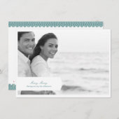 Merry Classic Holiday-fotokaart Feestdagenkaart (Voorkant / Achterkant)