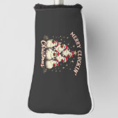 Merry Clucking Christmas Funny Chicken Roosters Golfheadcover (Draai 90)