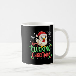 Merry Clucking Kerstkip Koffiemok