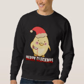 Merry Cluckmas, grappige kerstkip Trui (Voorkant)