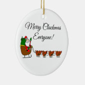 Merry Cluckmas Iedereen! Ornament (Rechts)