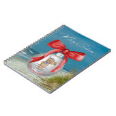 Merry Coastal Christmas Hilton Head Island Beach Notitieboek (Linkerzijde)