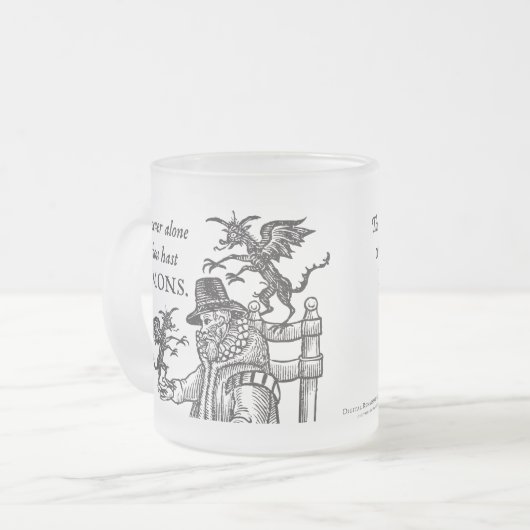 Merry Company Matglas Koffiemok (Voorkant links)