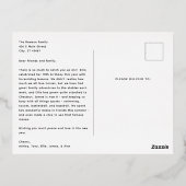 Merry Confetti Feestelijke Foto Vakantie Ansichtka Folie Feestdagen Briefkaart (Achterkant)