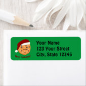 Merry Cookiemas Kerstkoekje Etiket (Insitu)