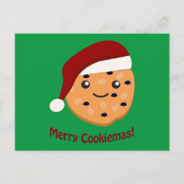 Merry Cookiemas Kerstkoekje Feestdagenkaart