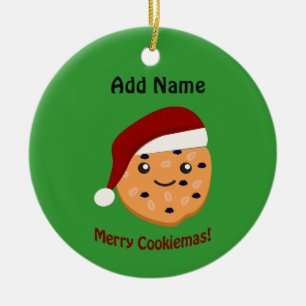 Merry Cookiemas Kerstkoekje Keramisch Ornament