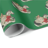 Merry Corgi-kerstpapier Cadeaupapier (Rol Hoek)