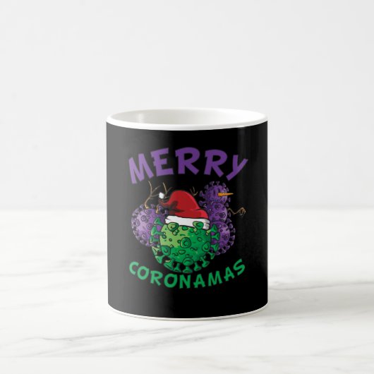 Merry Coronamas Koffiemok (Center)