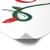 Merry Corruption of a Pagan Holiday, Santa Gift T Poster (Hoek)