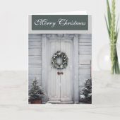 Merry Country Christmas Kaart (Voorkant)