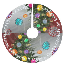 Merry Covid Christmas covid tree ornamenten Kerstboom Rok