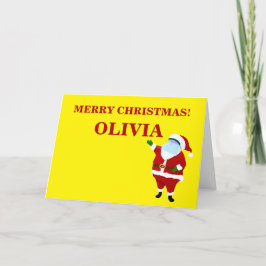 Merry Covid Kerstmis Feestdagen Kaart