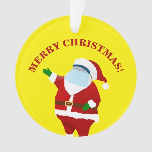 Merry Covid Kerstmis Ornament (voorkant)