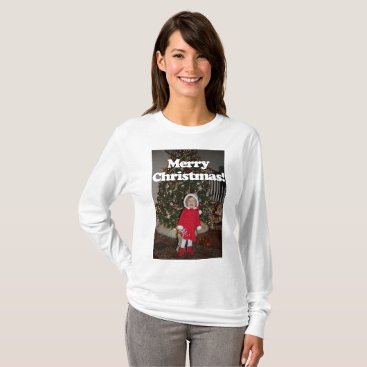 Merry Cranky Kerstmis T-shirt (Voorkant volledig)