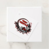 Merry Creepmas Christmas Favor Cadeau Labels Horro (In situ)
