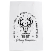 Merry creepmas enge bos dier esthetiek medium cadeauzakje (Achterkant)