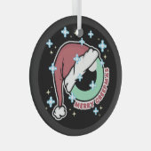 Merry Creepmas Glas Ornament (Voorkant Rechts)