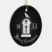 Merry Creepmas — headstone Keramisch Ornament (Rechts)
