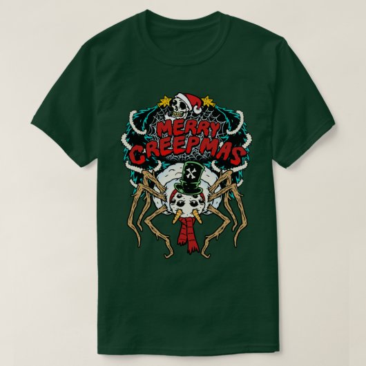 Merry Creepmas Horror T-shirt (Design voorkant)