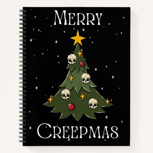 Merry Creepmas Notitieboek (Voorkant)