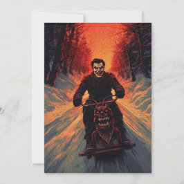 Merry Creepmas  Spooky Horror Feestdagenkaart