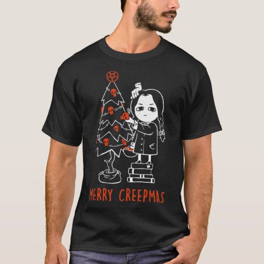 Merry Creepmas T-shirt (Voorkant)
