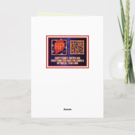 Merry Crisis Funny Christmas Kaart (Achterkant)