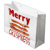 Merry Crispness Zak Large Cadeautasje (Voorkant Gekanteld)