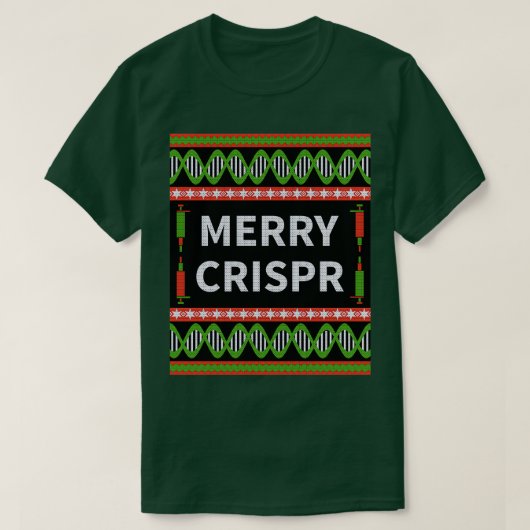 Merry CRISPR T-shirt (Design voorkant)