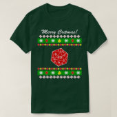 Merry Critmas Ugly KerstSweater T-shirt (Design voorkant)